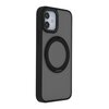 Etui TECTO SHIELD Secure Spinning Mag do Apple iPhone 11 Przezroczysto-czarny Model telefonu iPhone 11