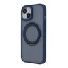 Etui TECTO SHIELD Secure Spinning Mag do Apple iPhone 13 Przezroczysto-granatowy Seria telefonu iPhone