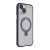 Etui TECTO SHIELD Ring Secure Mag do Apple iPhone 15 Plus Przezroczysto-fioletowy Model telefonu iPhone 15 Plus