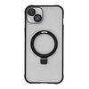 Etui TECTO SHIELD Ring Secure Mag do Apple iPhone 15 Plus Przezroczysty-czarny
