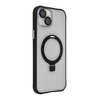Etui TECTO SHIELD Ring Secure Mag do Apple iPhone 15 Plus Przezroczysty-czarny Model telefonu iPhone 15 Plus
