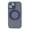 Etui TECTO SHIELD Secure Spinning Mag do Apple iPhone 14 Przezroczysto-granatowy
