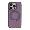 Etui TECTO SHIELD Secure Spinning Mag do Apple iPhone 14 Pro Przezroczysto-fioletowy