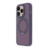 Etui TECTO SHIELD Secure Spinning Mag do Apple iPhone 14 Pro Przezroczysto-fioletowy Seria telefonu iPhone