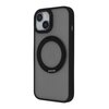 Etui TECTO SHIELD Secure Spinning Mag do Apple iPhone 15 Przezroczysto-czarny Seria telefonu iPhone