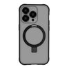 Etui TECTO SHIELD Ring Secure Mag do Apple iPhone 15 Pro Przezroczysto-czarny
