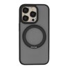 Etui TECTO SHIELD Secure Spinning Mag do Apple iPhone 15 Pro Max Przezroczysto-czarny