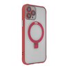 Etui TECTO SHIELD Ring Secure Mag do Apple iPhone 15 Pro Max Przezroczysto-czerwony Model telefonu iPhone 15 Pro Max