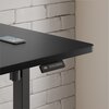 Biurko KENOKO Ibuki 160 x 80 cm Czarny Typ regulacji Elektryczna