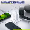 Ładowarka sieciowa ALLITY ATC-01-65WACC GaN 65W Biały Kabel w zestawie Brak