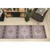 Dywan MULTIDECOR Chiara 80 x 240 cm Szary Typ Nowoczesny
