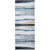 Dywan MULTIDECOR Glamour Crystal Velvet 80 x 200 cm Szary