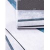 Dywan MULTIDECOR Glamour Crystal Velvet 80 x 200 cm Szary Przeznaczenie Do kuchni