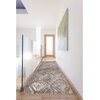 Dywan MULTIDECOR Norway 67 x 160 cm Szary Typ Nowoczesny