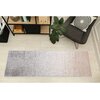 Dywan MULTIDECOR Velutto 67 x 160 cm Szaro-beżowy Wzór Cienie