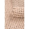 Dywan łazienkowy MULTIDECOR Belweder 120 x 170 cm Beżowy Materiał Bawełna