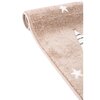 Dywan wewnętrzny MULTIDECOR Bond góry 80 x 150cm Beżowy Materiał Polipropylen