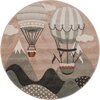 Dywan wewnętrzny MULTIDECOR Bond balony 120 Beżowo-zielony