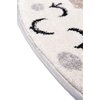 Dywan wewnętrzny MULTIDECOR Bond 508034 120 cm Szary Kształt Okrągły