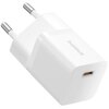 Ładowarka sieciowa BASEUS P10110909213-01 25W GaN5 mini 1C + Kabel USB-C - USB-C Biały Szerokość [mm] 280
