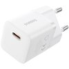Ładowarka sieciowa BASEUS P10110909213-01 25W GaN5 mini 1C + Kabel USB-C - USB-C Biały Kabel w zestawie USB-C - USB-C