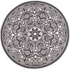 Dywan zewnętrzny MULTIDECOR Delmar 508114 120 cm Czarny