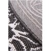 Dywan zewnętrzny MULTIDECOR Delmar 508114 120 cm Czarny Kształt Okrągły