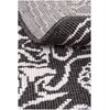 Dywan zewnętrzny MULTIDECOR Delmar 508114 120 cm Czarny Wzór Aztecki