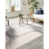Dywan wewnętrzny MULTIDECOR Elio Bloki 508406 160 x 230 cm Szaro-beżowy Typ Nowoczesny
