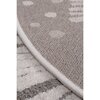 Dywan wewnętrzny MULTIDECOR Elio 508397 120 x 120 cm Szaro-kremowy Materiał Poliester