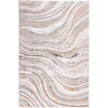 Dywan MULTIDECOR Evaz 80 x 150 cm Beżowy Fale