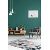 Dywan MULTIDECOR Evaz 80 x 150 cm Wielokolorowy Geometria Typ Nowoczesny