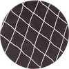 Dywan wewnętrzny MULTIDECOR Loren Print 507868 100 cm Czarny