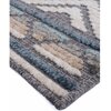 Dywan MULTIDECOR Nepal 200 x 280 cm Pasy Niebieski Materiał Poliester