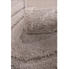 Dywan wewnętrzny MULTIDECOR Pisa fala 80 x 150cm Beżowy Wzór Fale