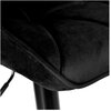 Hoker EHOKERY Grappo Black Velvet Czarny Tapicerowany Tak
