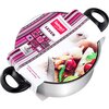 Garnek LAMART Leger LTB2212 (22 cm) Rodzaj Garnek ze stali nierdzewnej