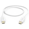 Kabel USB-C - USB-C HAMA 201590 1 m Biały Rodzaj Kabel