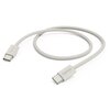 Kabel USB-C - USB-C HAMA Fabric 60W 1 m Beżowy