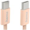 Kabel USB-C - USB-C HAMA 201727 1 m Pomarańczowy Gwarancja 24 miesiące