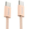 Kabel USB-C - USB-C HAMA 201727 1 m Pomarańczowy Długość [m] 1