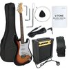 Gitara elektryczna V-TONE ESST39 SB Zestaw + Wzmacniacz