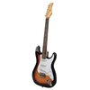 Gitara elektryczna V-TONE ESST39 SB Zestaw + Wzmacniacz Drewno korpusu Lipa