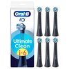 Oryginalna końcówka szczoteczki ORAL-B iO Ultimate Clean Czarny (6 szt.) (Usuwa płytkę bakteryjną)