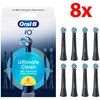 Oryginalna końcówka szczoteczki ORAL-B IO Ultimate Clean Czarny (8 szt.) (Skuteczne czyszczenie)
