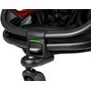 Przyczepka rowerowa HAMAX Outback Twin Czerwono-czarny Nośność 40 kg