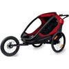 Przyczepka rowerowa HAMAX Outback Twin Czerwono-czarny Liczba pasażerów 2
