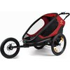 Przyczepka rowerowa HAMAX Outback One Czerwono-czarny Rozmiar kół 20"