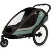 Przyczepka rowerowa HAMAX Cocoon One Zielono-czarny