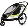 Przyczepka rowerowa HAMAX Breeze One Biało-zielony